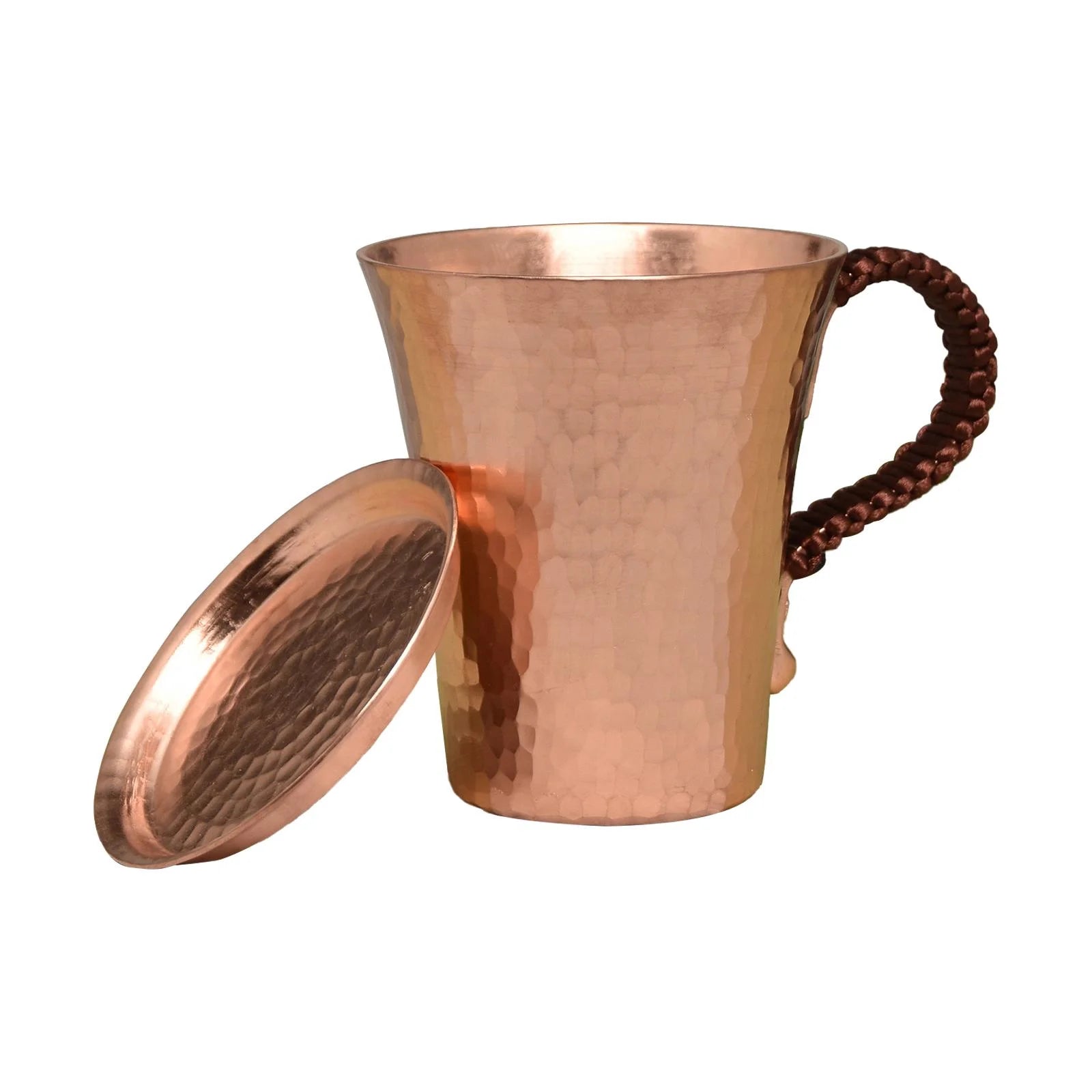 S Mug Copper Cup 350Ml 12Oz with Lid Bar Accessories Mugs Copper Mug for Party Gatherings Wedding Holiday